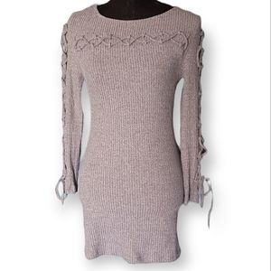 NLW Gray Sweater Dress